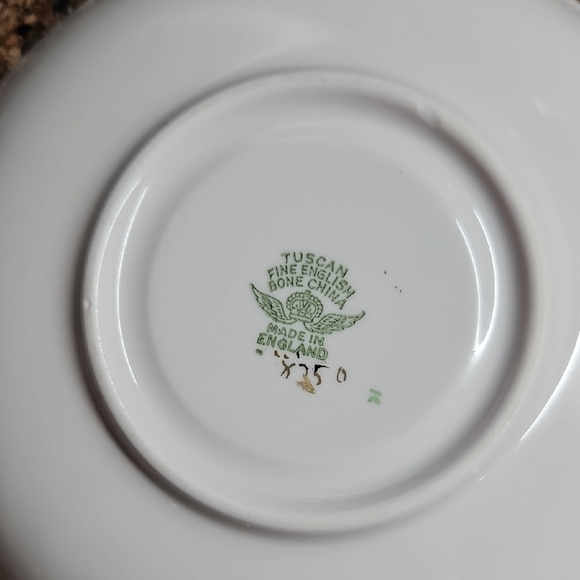 Vintage Teacup and Saucer - Tuscan - Floral - Picture 8 of 14